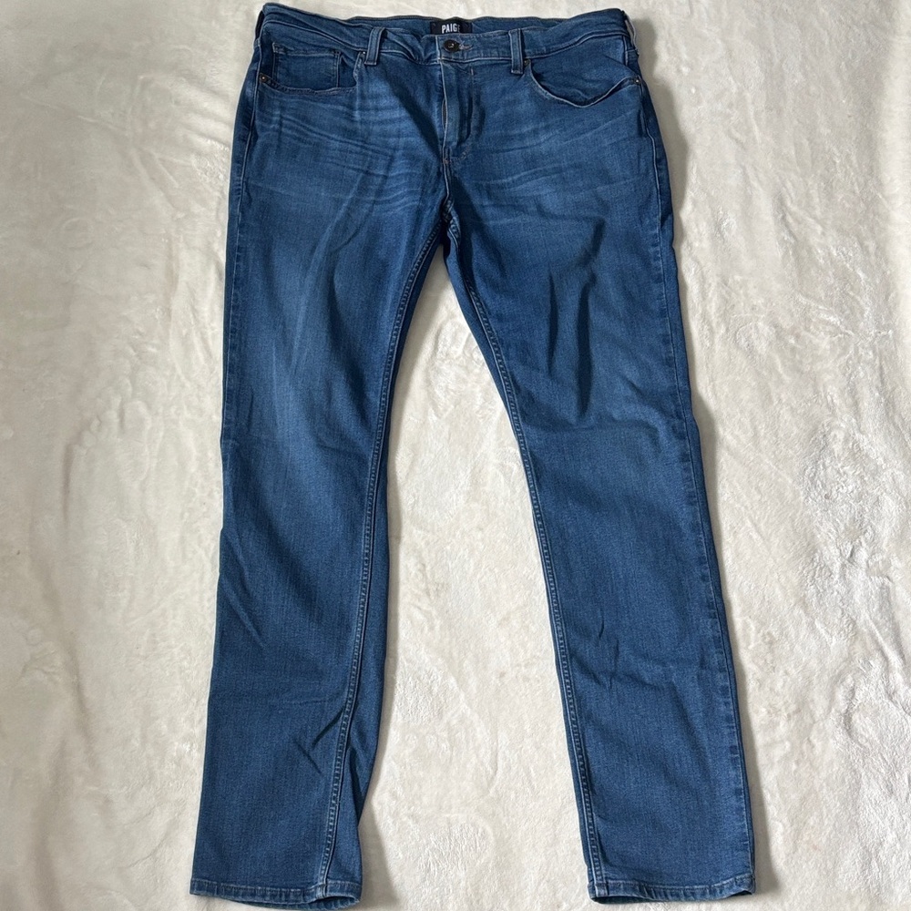 PAIGE Men’s Federal Classic Blue Jeans
